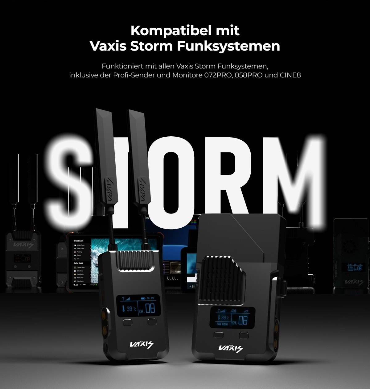 Kompatibel mit der Storm-Serie