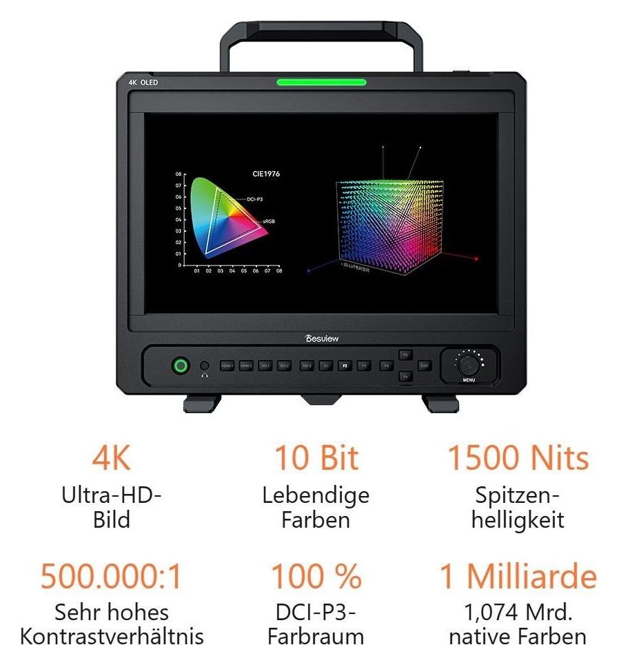 Desview OL14 – Professionelle Farben, präzise bis ins Detail