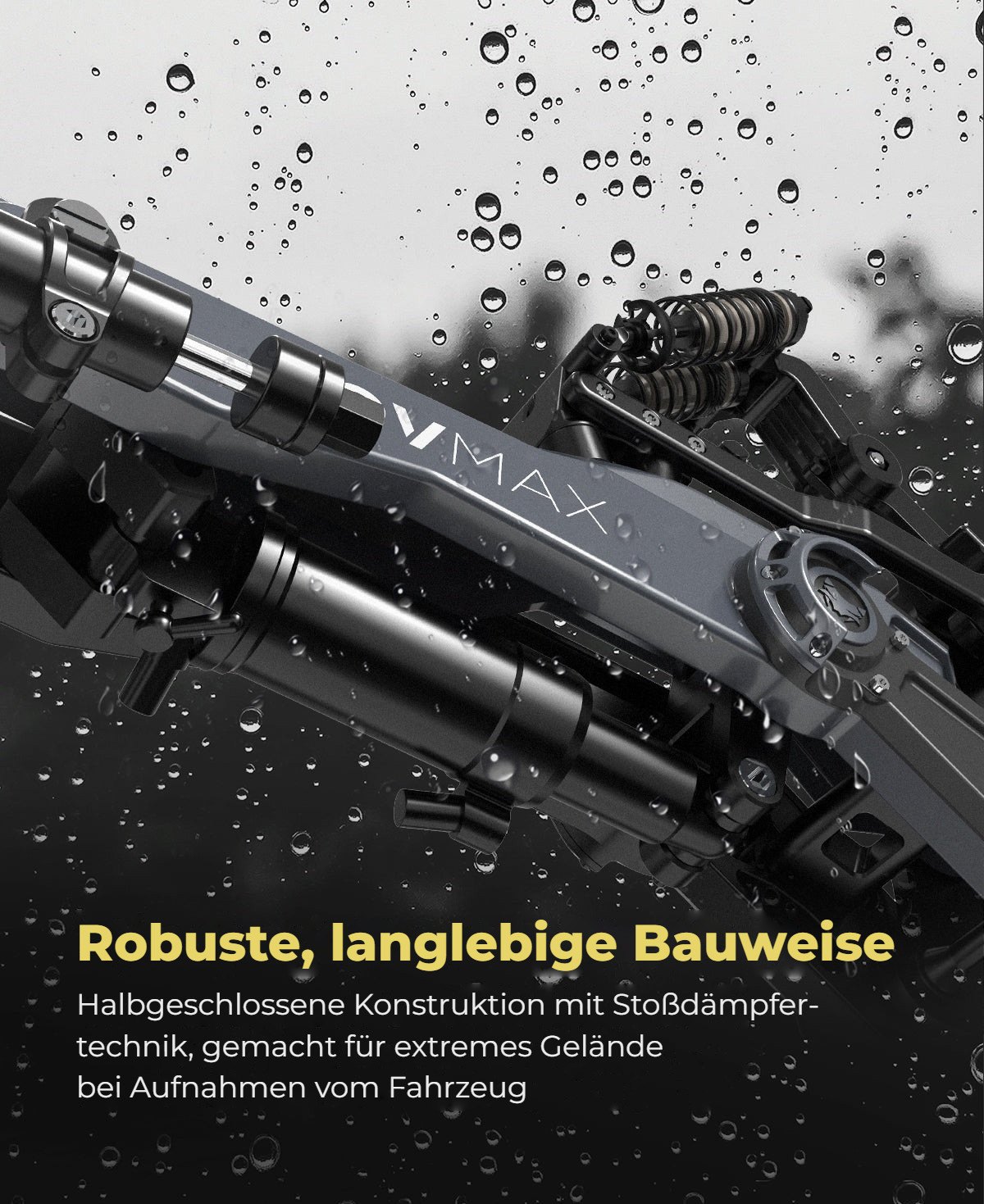 Robuste, langlebige Bauweise