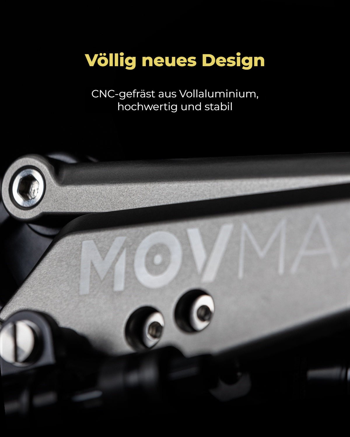 Völlig neues Design