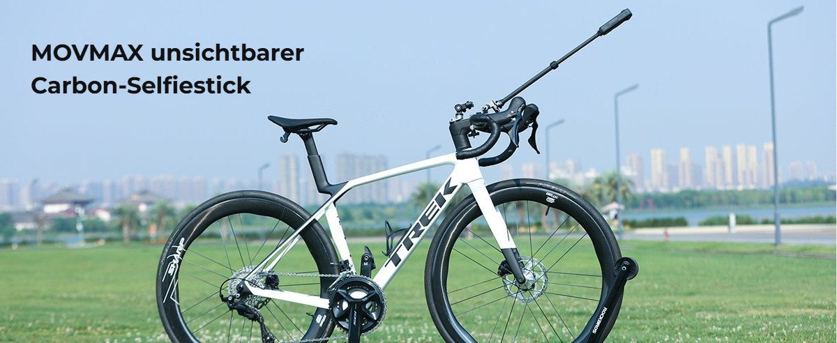 Am Fahrrad fast unsichtbar