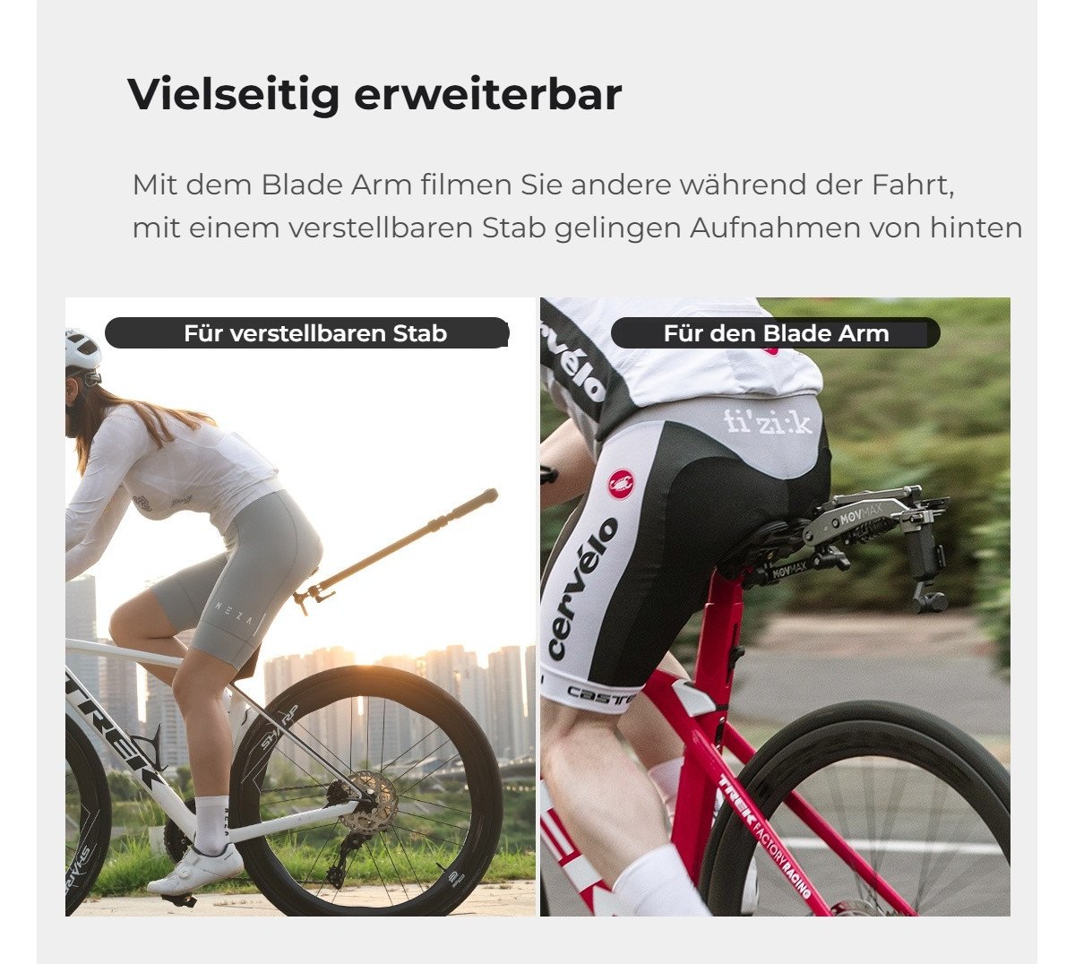 Vielseitig erweiterbar