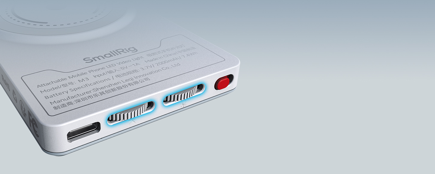 CATEGORY/Lighting System/Pocket Led Video Lights M3 Attachable LED Video Light with Clip for Mobile Phone / Desktop / Laptop-SKU:5505/