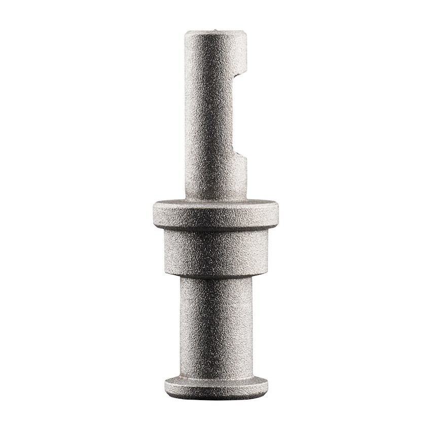 Manfrotto 192 Aluminiumadapter mit zwei glatten Außenzapfen