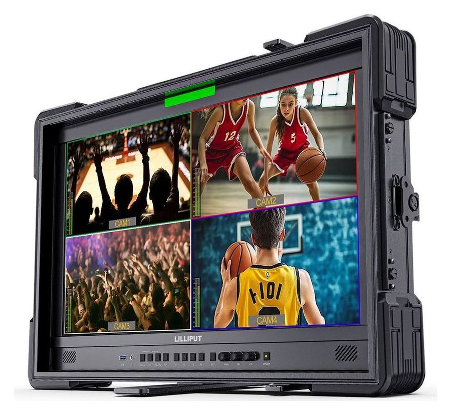 Lilliput UQ23 Koffer mit Sonnenblende – Monitor im Koffer