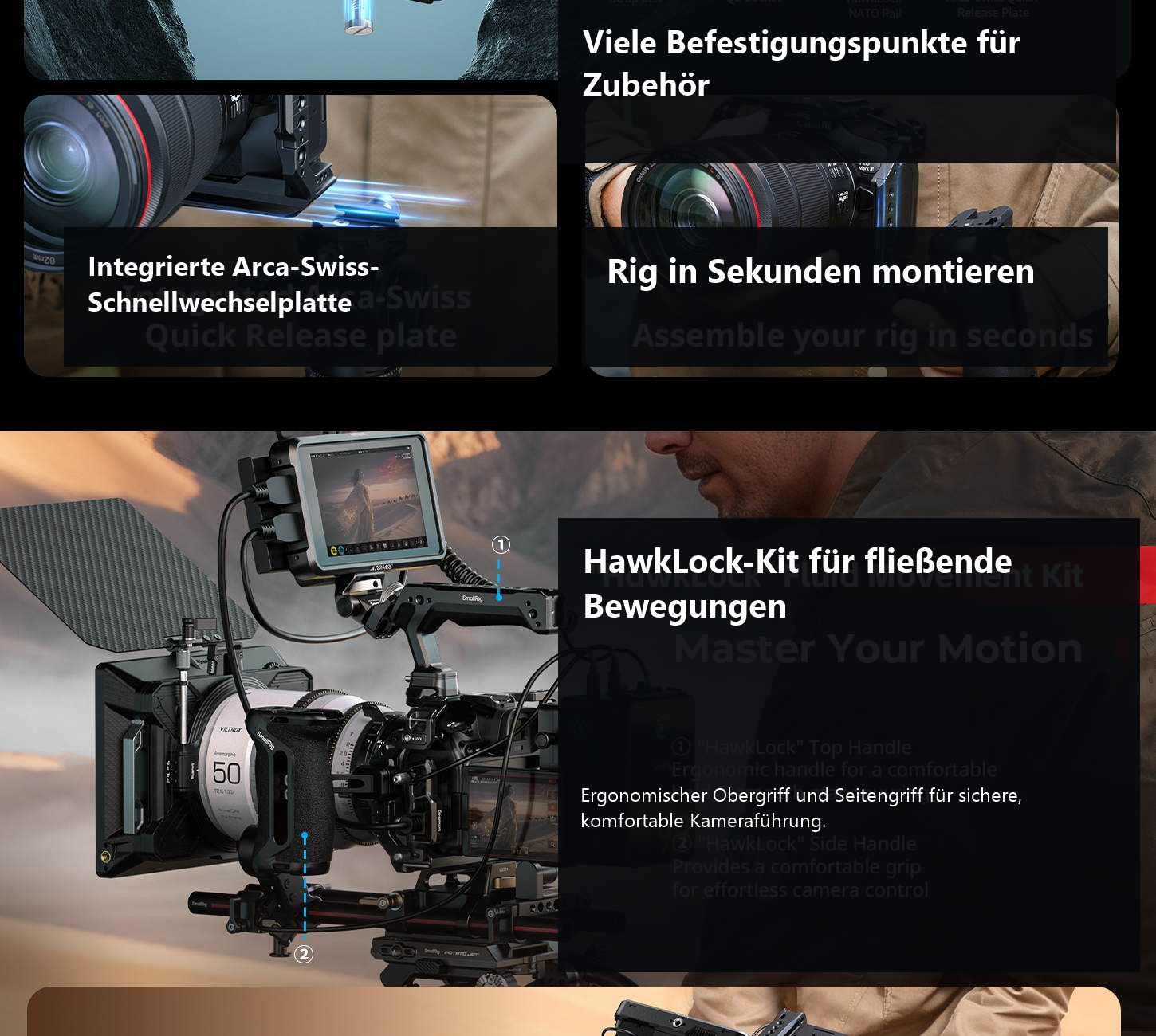SmallRig Canon R6 family – 3/8