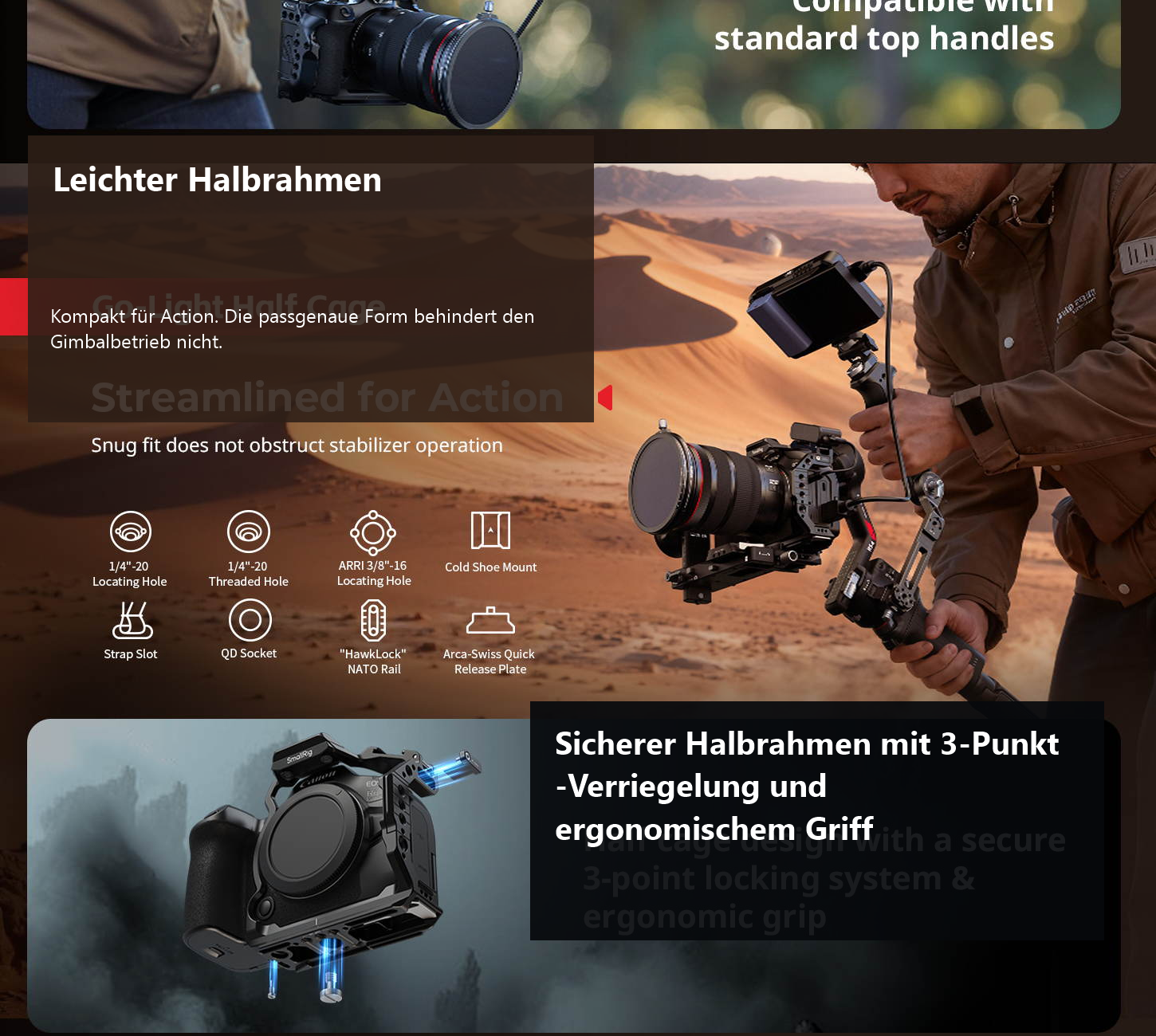 SmallRig Canon R6 family – 5/8