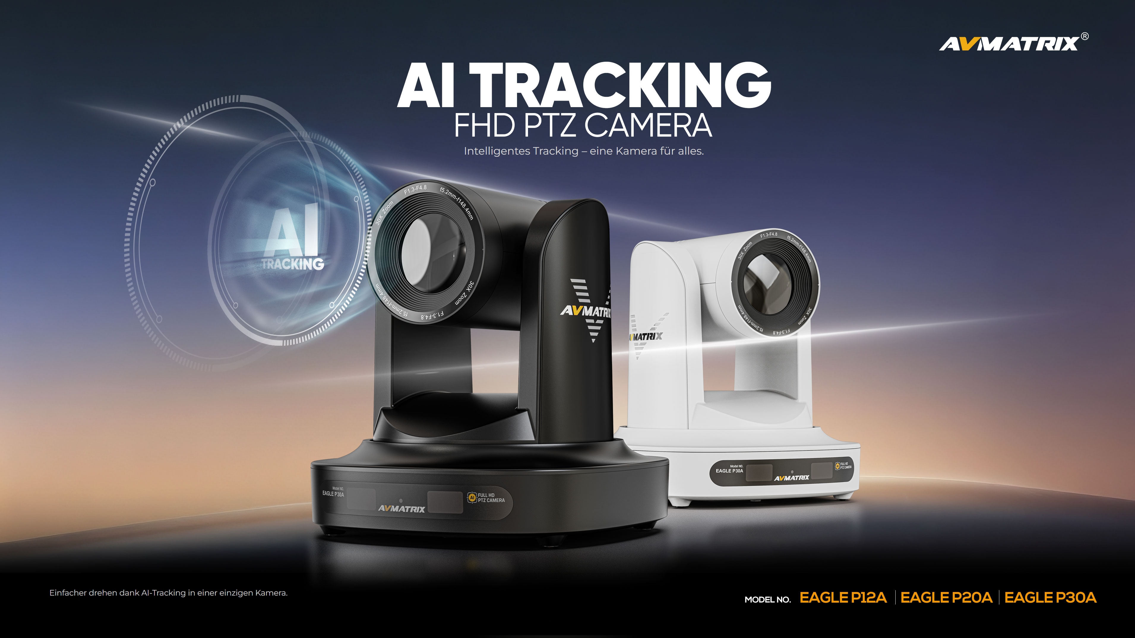 AVMatrix PTZ Camera EAGLE P12A-NDI