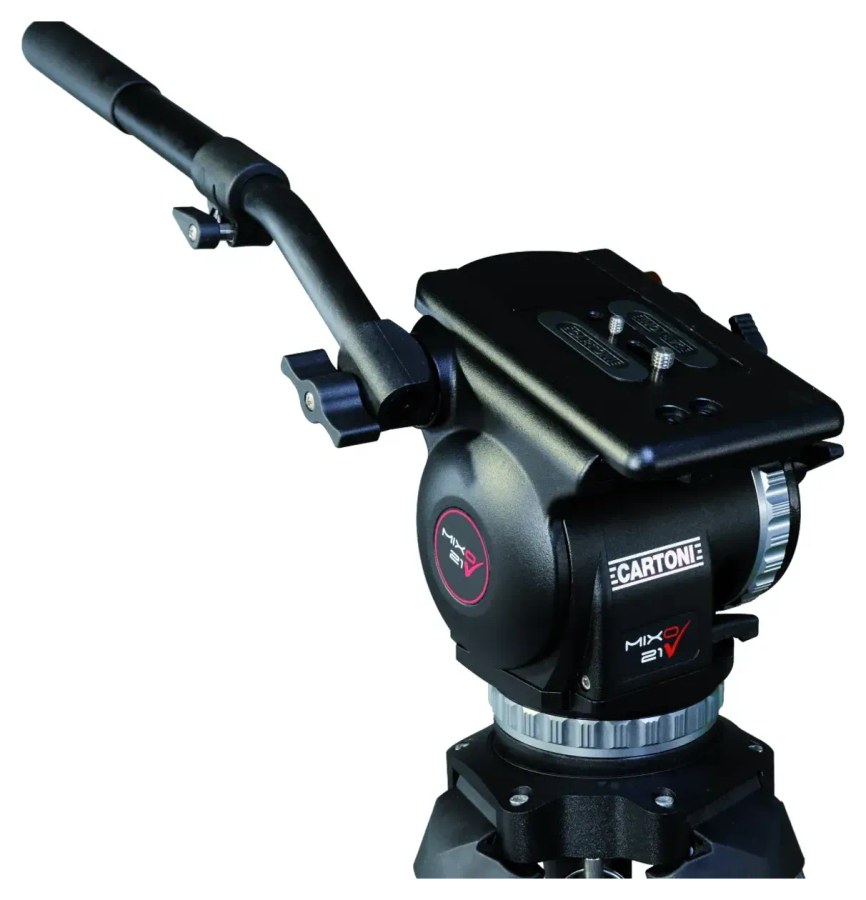 Cartoni MIXO 21 2-St SDS ALU System MS – Fluidkopf MIXO 21