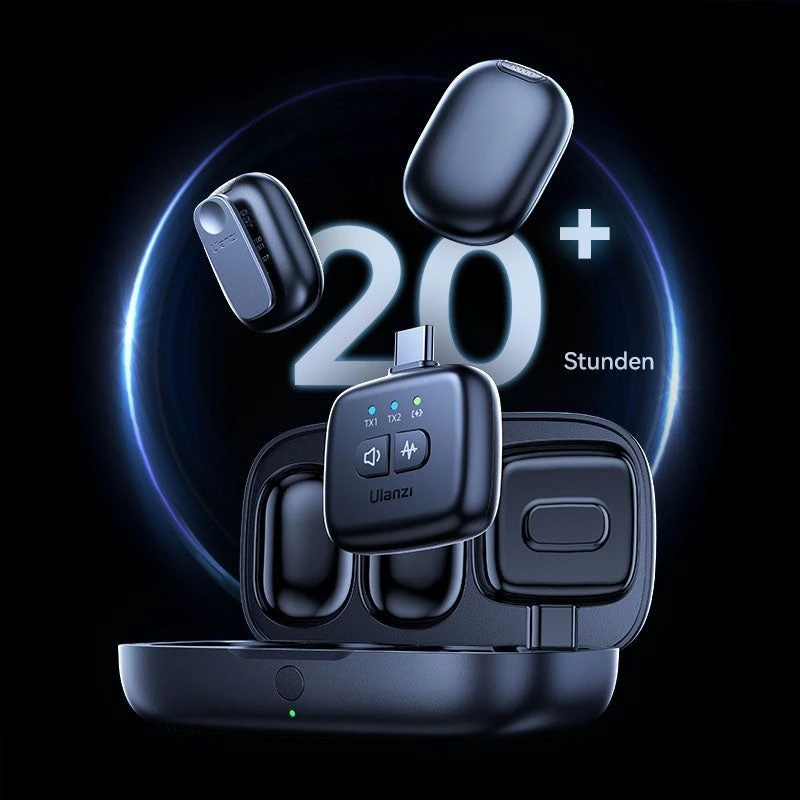 Über 20 Stunden mit Ladecase