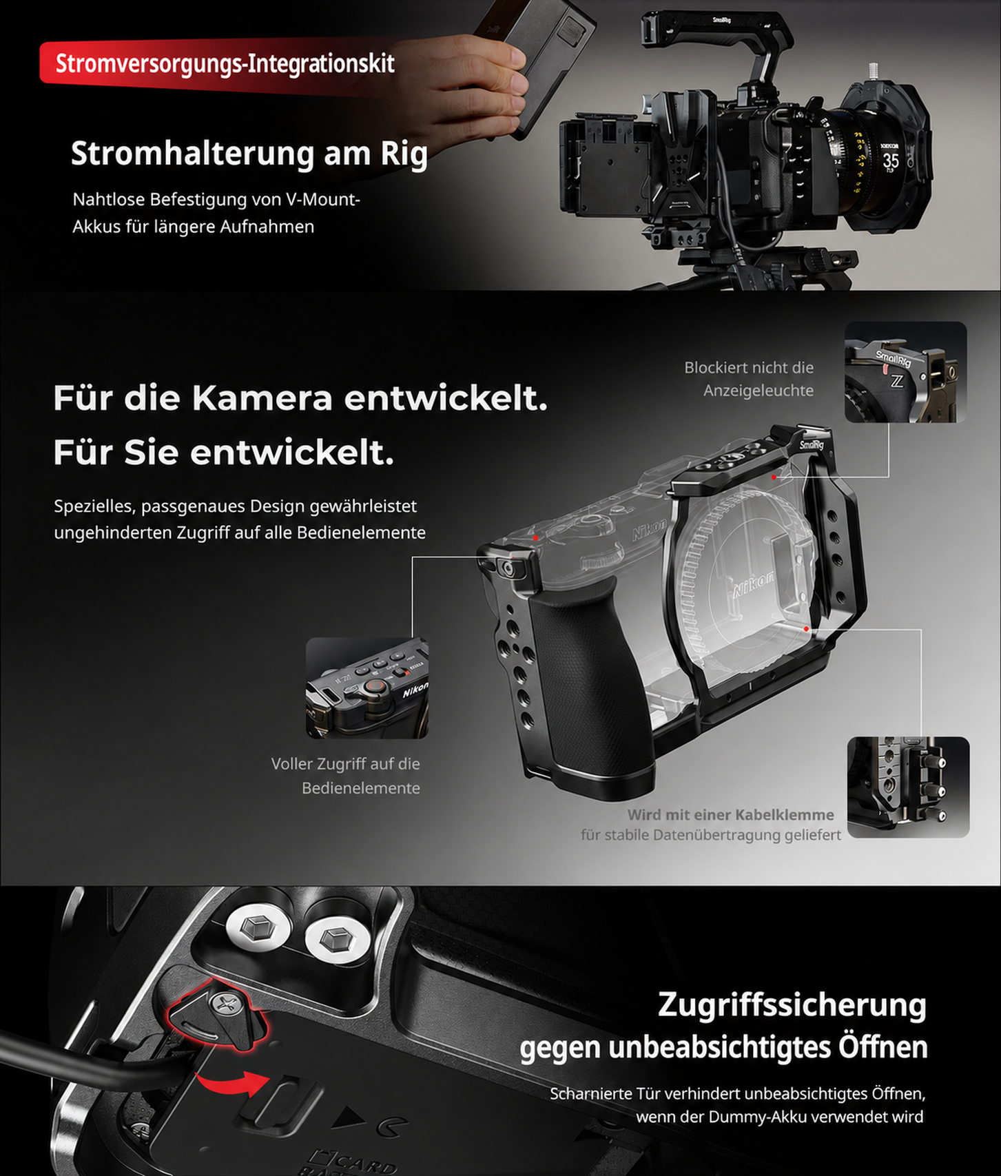SmallRig Nikon ZR full-strip infographic – part 4