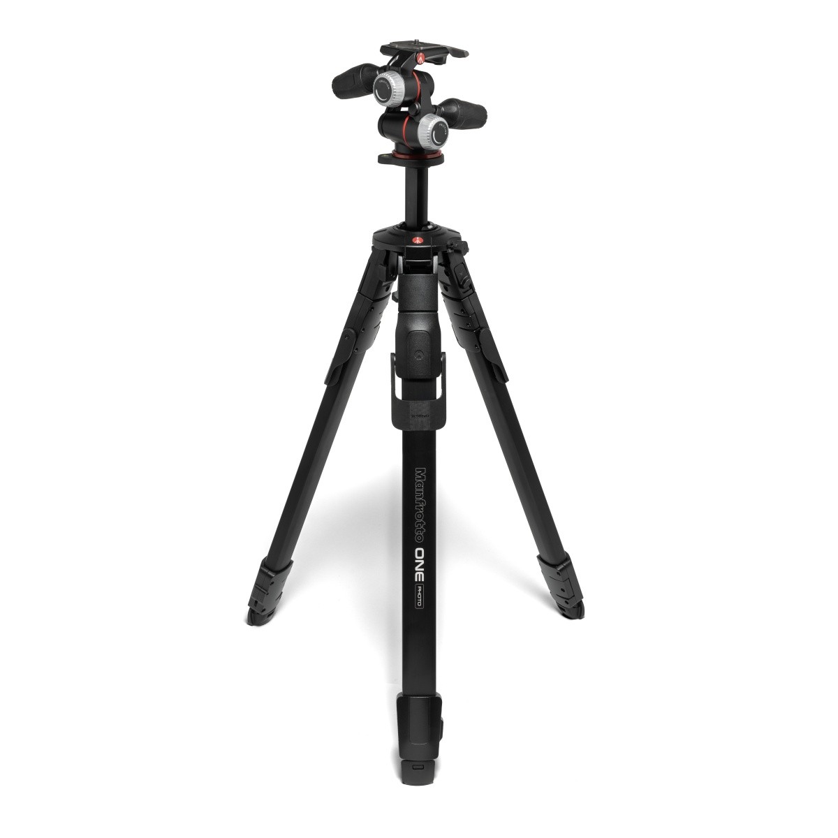Manfrotto ONE Photo Aluminium-Stativ mit XPRO 3-Wege-Neiger (MKONEPA-3W)