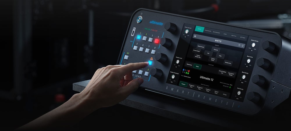Ultimatte Smart Remote 4 G2 – Einheiten wechseln und Presets