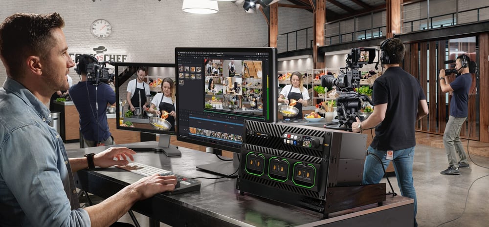 Blackmagic Design Media Dock Ultra – Für Live-Produktion und Replay