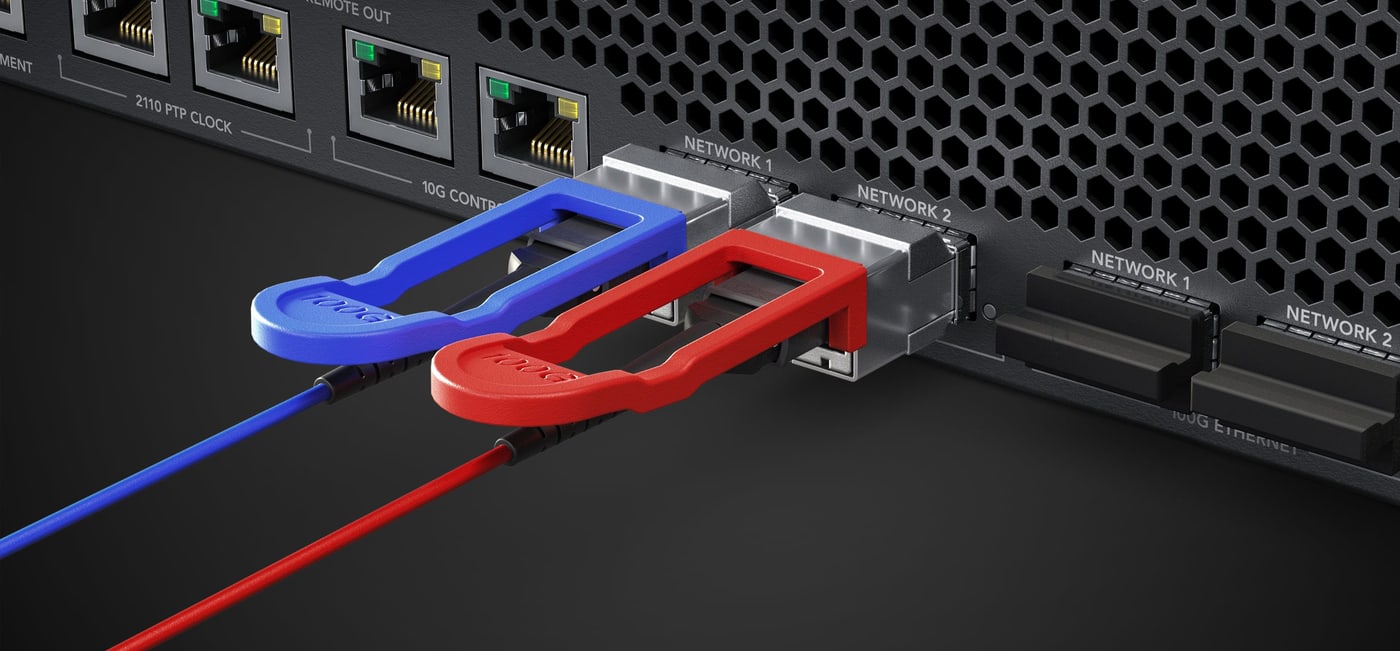 HyperDeck ISO Recorder 100G – Redundantes SMPTE 2110 über zwei 100G-Ports