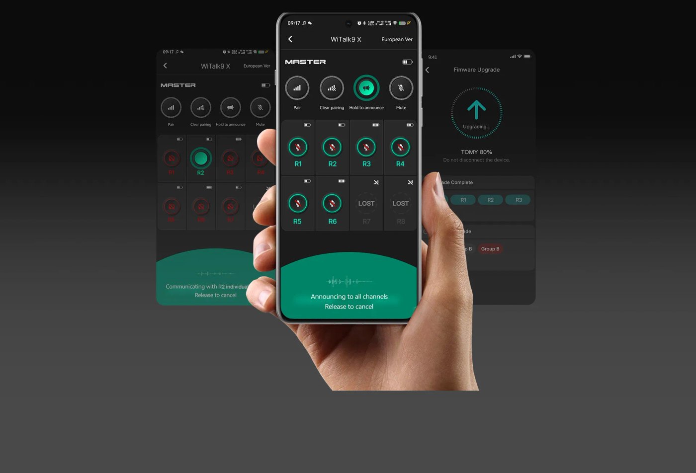 Saramonic WiTalk9 X-9S – Saramonic-App