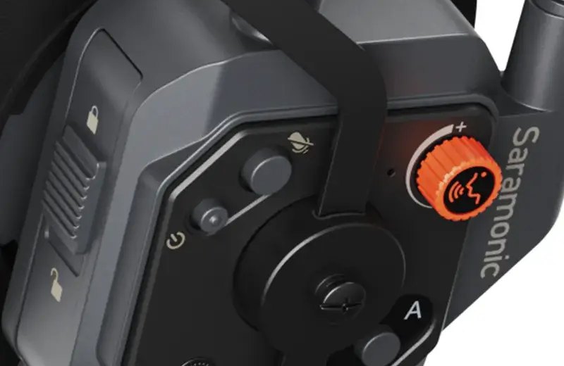 Saramonic WiTalk9 X-DRH – Bedienung mit einer Hand