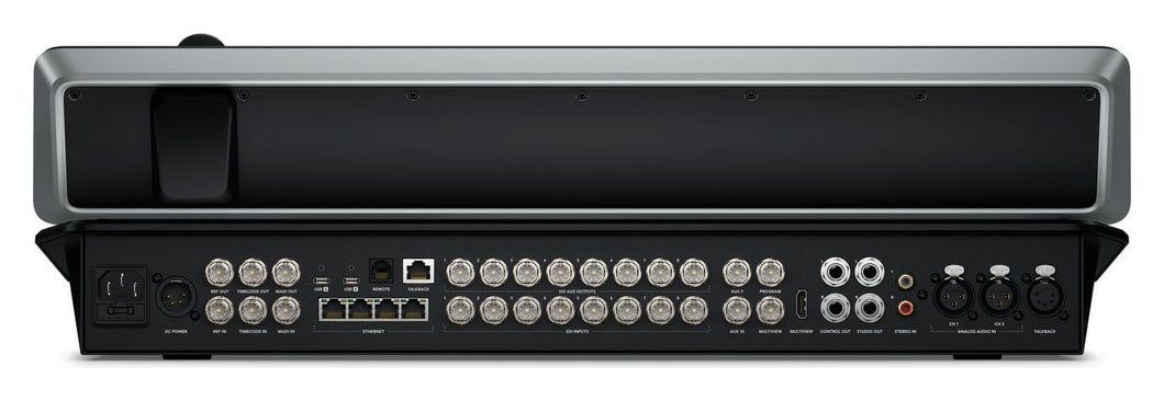ATEM Television Studio 4K8 – Integrierte Netzversorgung und 12-V-Reserve