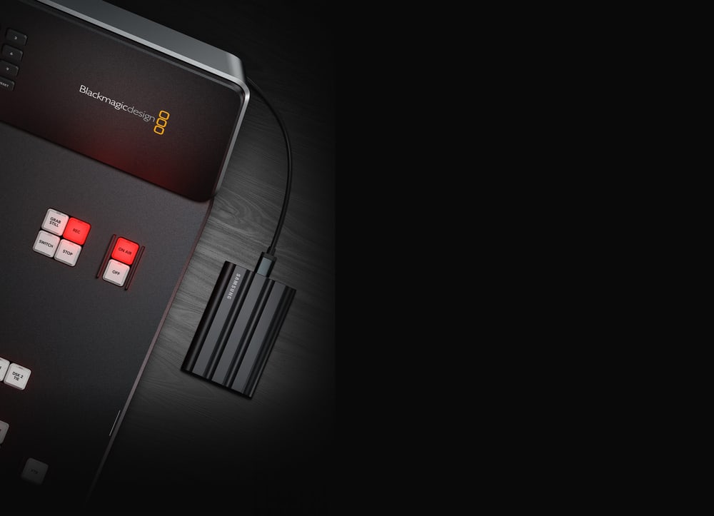 ATEM Television Studio HD8 ISO – Aufnahme auf USB-Laufwerke