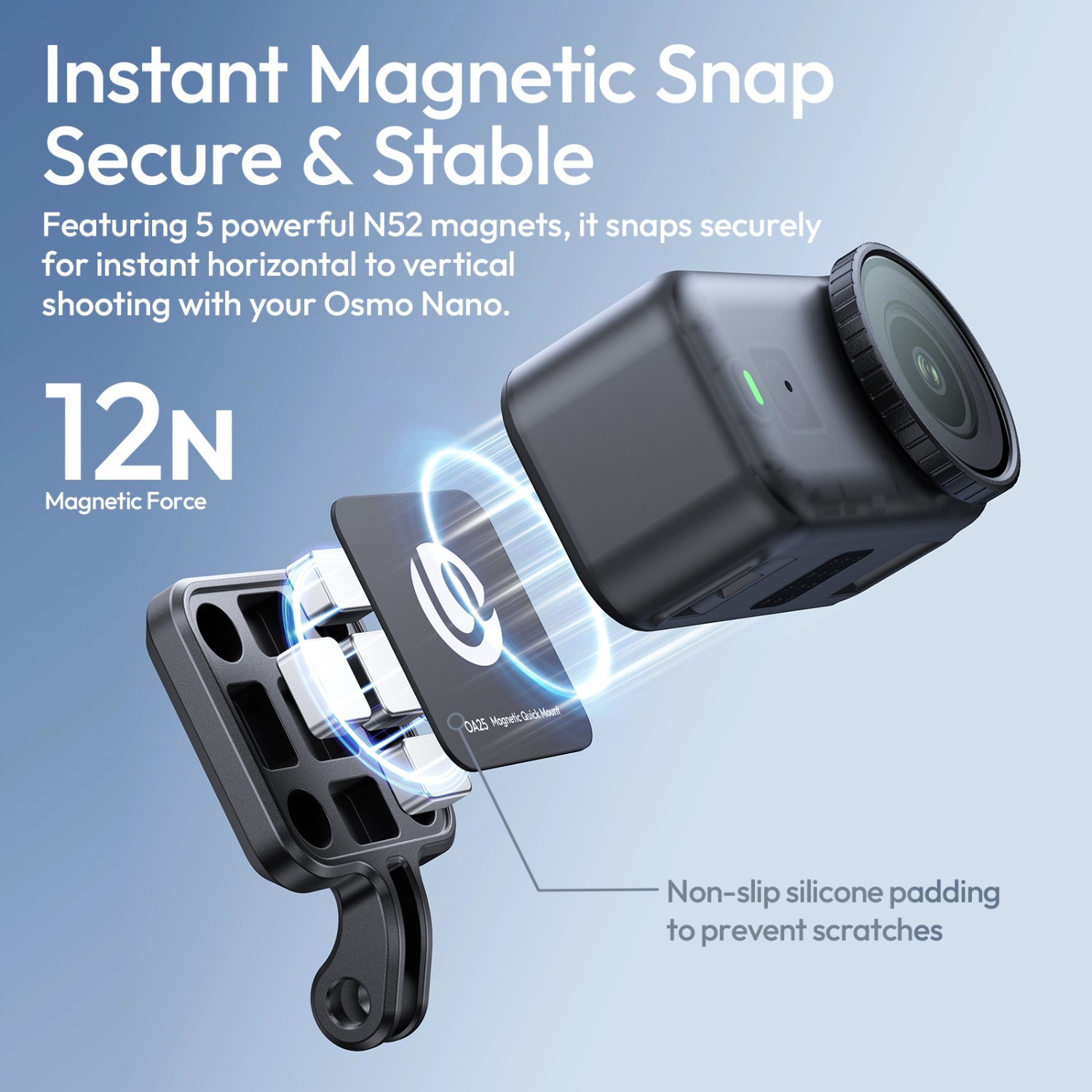 Ulanzi OA25 Magnetic Adapter für DJI Osmo Nano