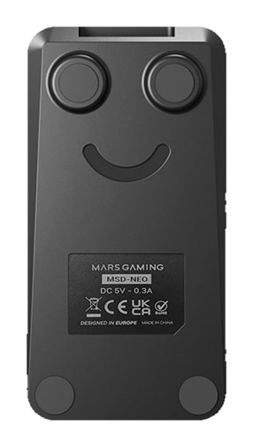 Mars Gaming MSD-NEO – Drehregler und zwei Tasten