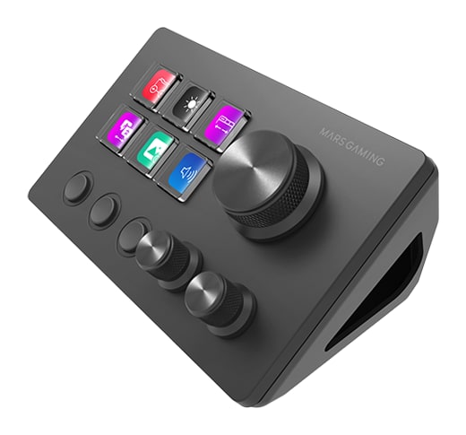 Mars Gaming MSD-TWO – 3 multifunktionale Drehregler