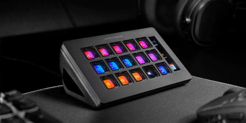 Mars Gaming MSD-ONE – Schlankes Design mit rutschfesten Pads