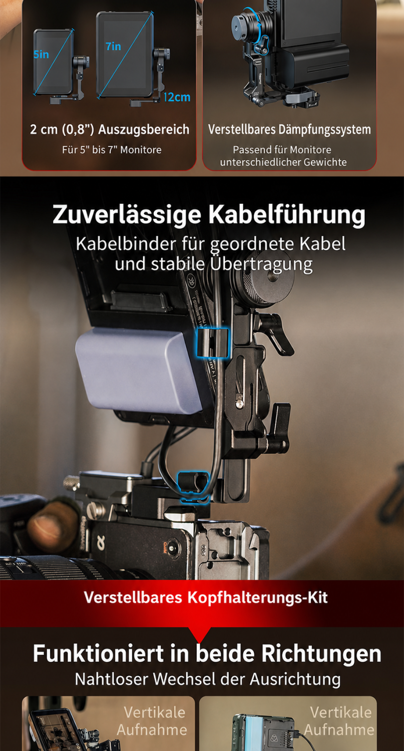 SmallRig Monitor Support 6314 – německá infografika 5