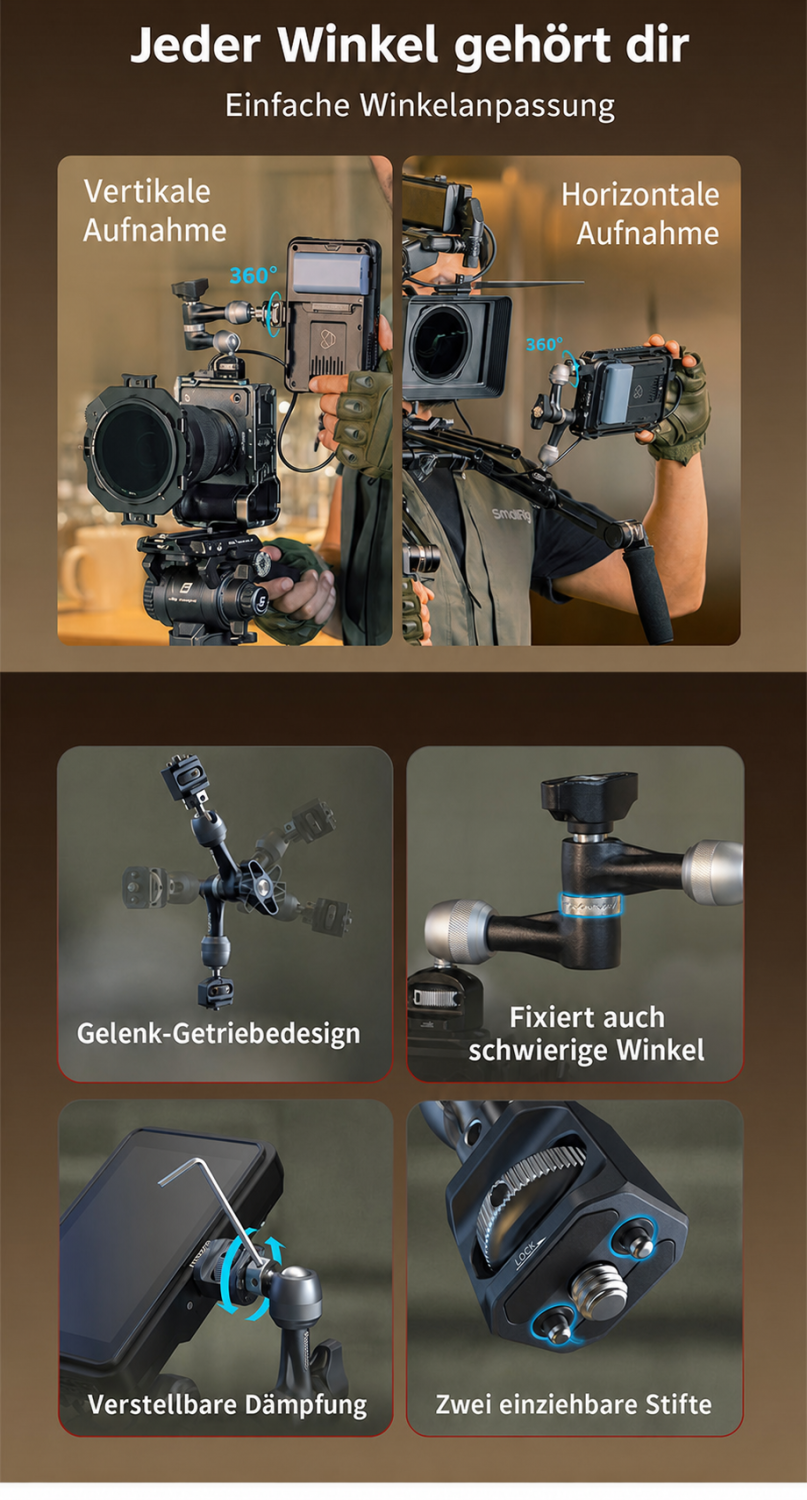 SmallRig Monitor Support 6314 – německá infografika 8