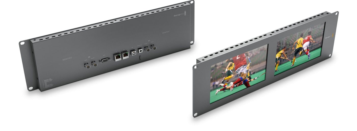 SmartView Duo – Flaches Gehäuse für Racks und Koffer