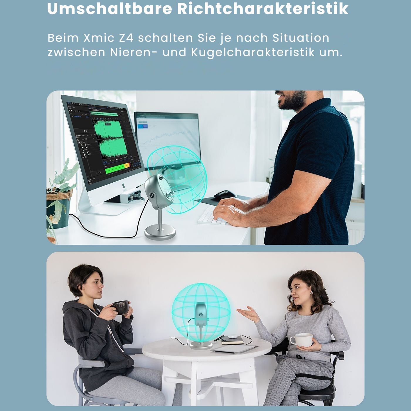 Saramonic Xmic Z4 – Ein Mikrofon, viele Situationen