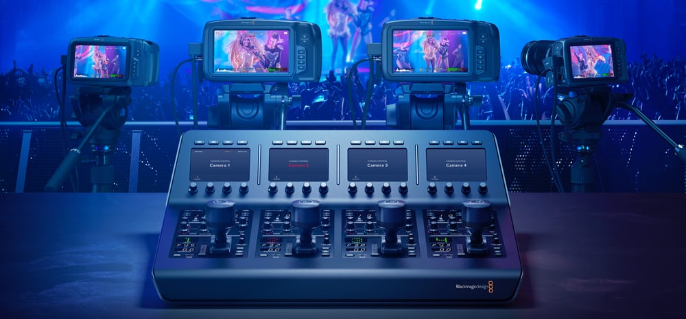 ATEM Camera Control Panel – Bis zu vier Kameras an einem Panel