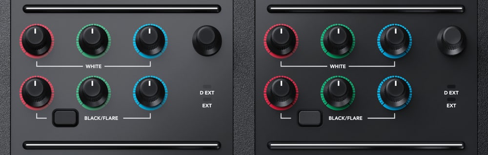 ATEM Camera Control Panel – RGB-Korrektur für Weiß und Schwarz