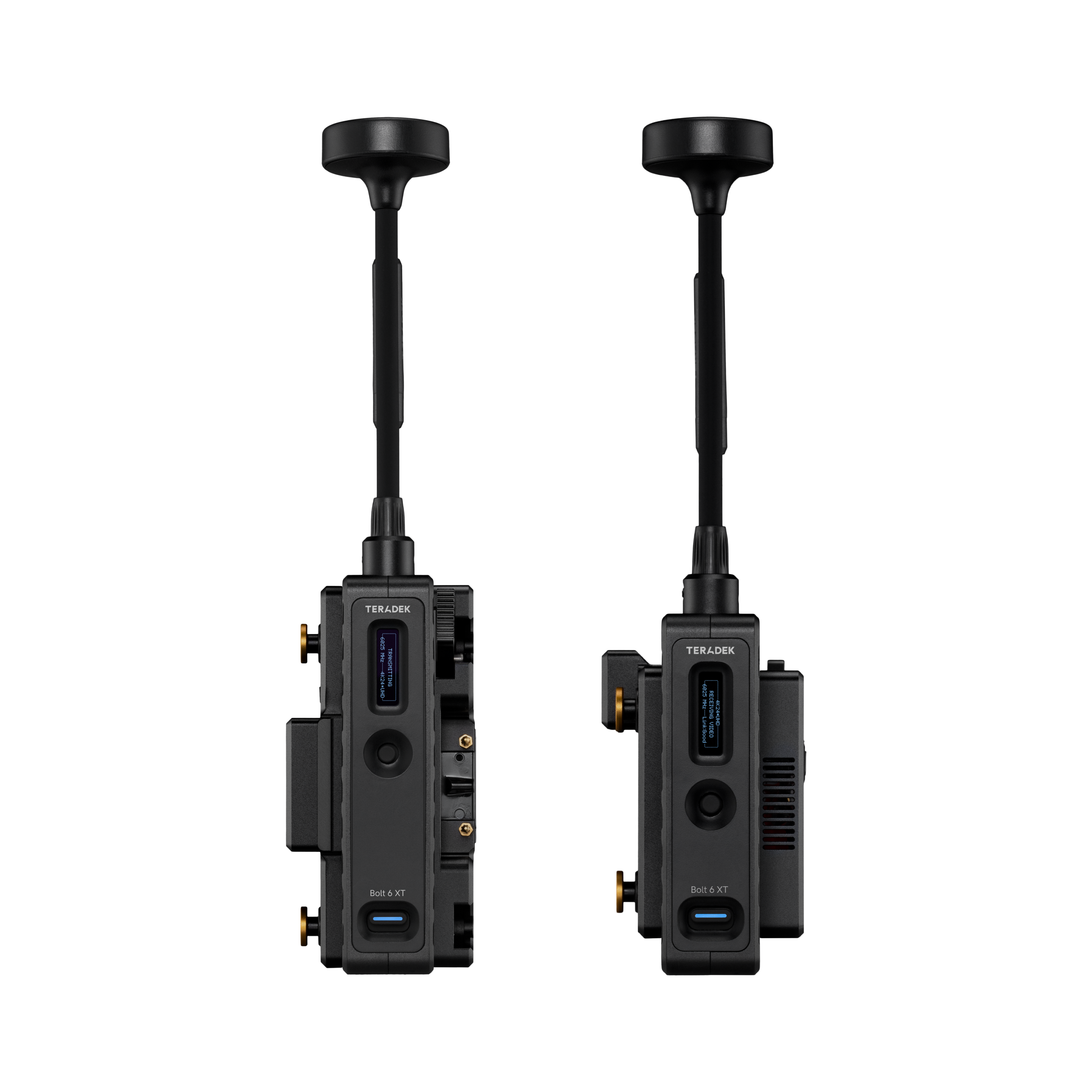 Teradek Bolt 6 XT MAX 12G-SDI/HDMI Wireless TX/RX Gold-Mount – obsah balení