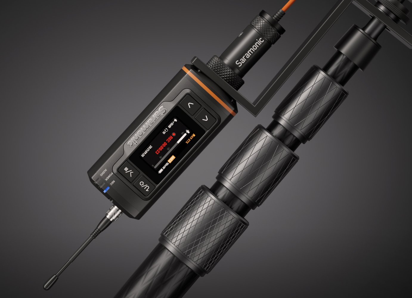Saramonic K9 XTX – Verriegelnder XLR-Anschluss