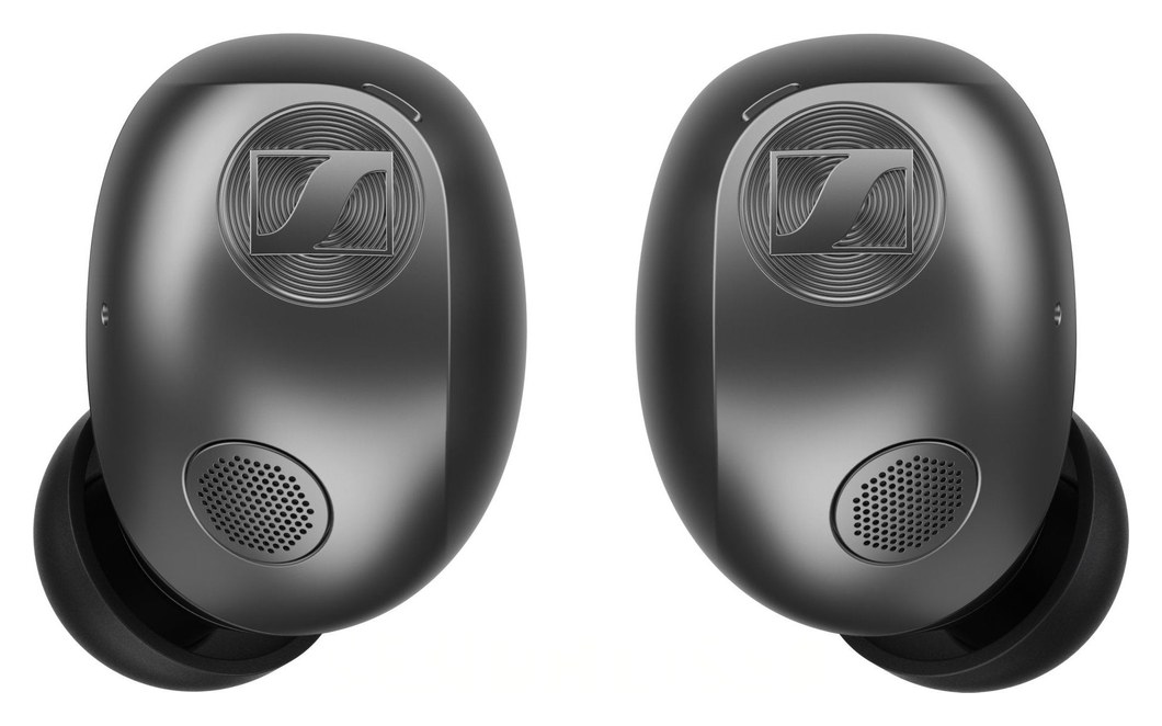 Sennheiser MOMENTUM True Wireless 5 Graphite – Bis zu 40 Stunden Wiedergabe und austauschbare Akkus