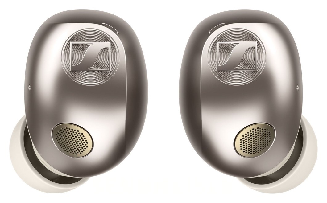 Sennheiser MOMENTUM True Wireless 5 Cream – Bis zu 40 Stunden Wiedergabe und austauschbare Akkus