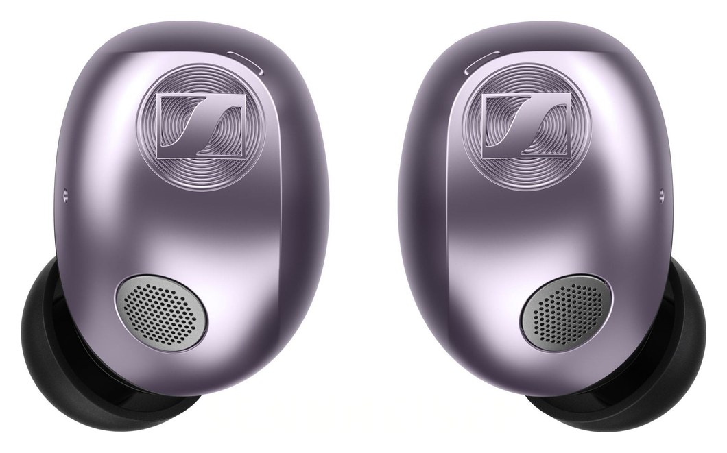 Sennheiser MOMENTUM True Wireless 5 Lavender – Bis zu 40 Stunden Wiedergabe und austauschbare Akkus