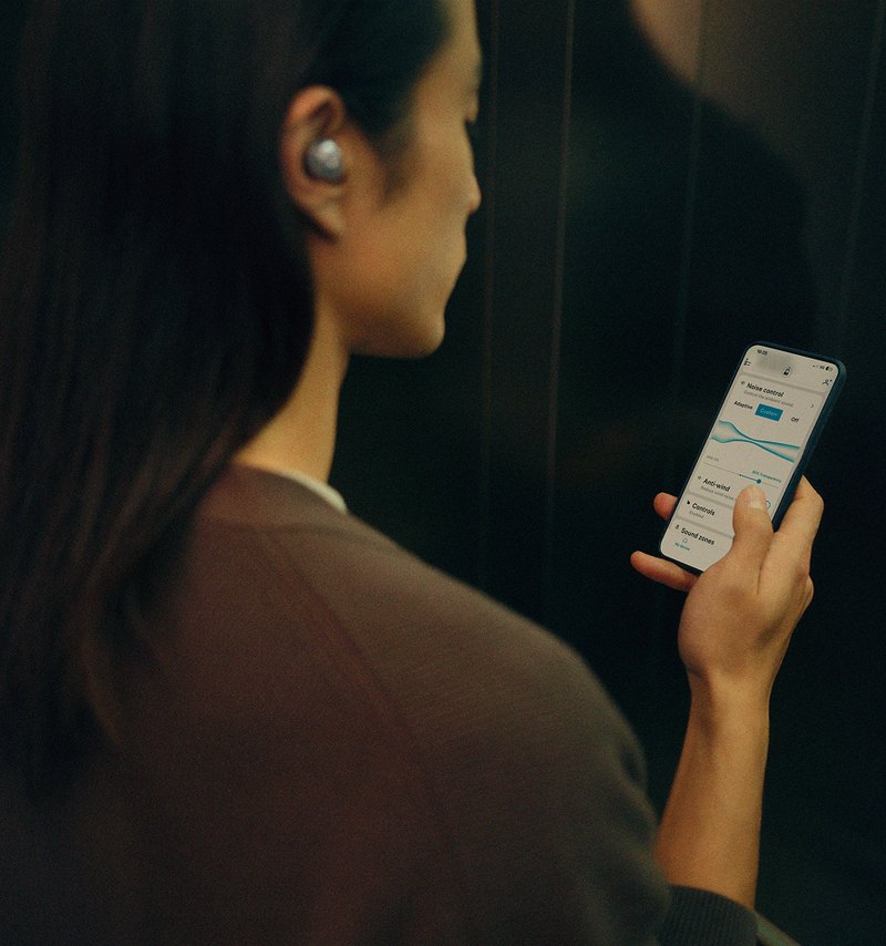 Sennheiser MOMENTUM True Wireless 5 Denim – Dolby Atmos Spatial Audio und verlustfreie Übertragung
