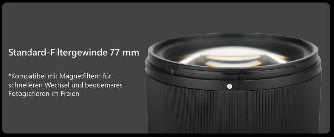 Meike 85mm F1.4 STM MIX II SL – USB-C-Port, EXIF und 77-mm-Filtergewinde