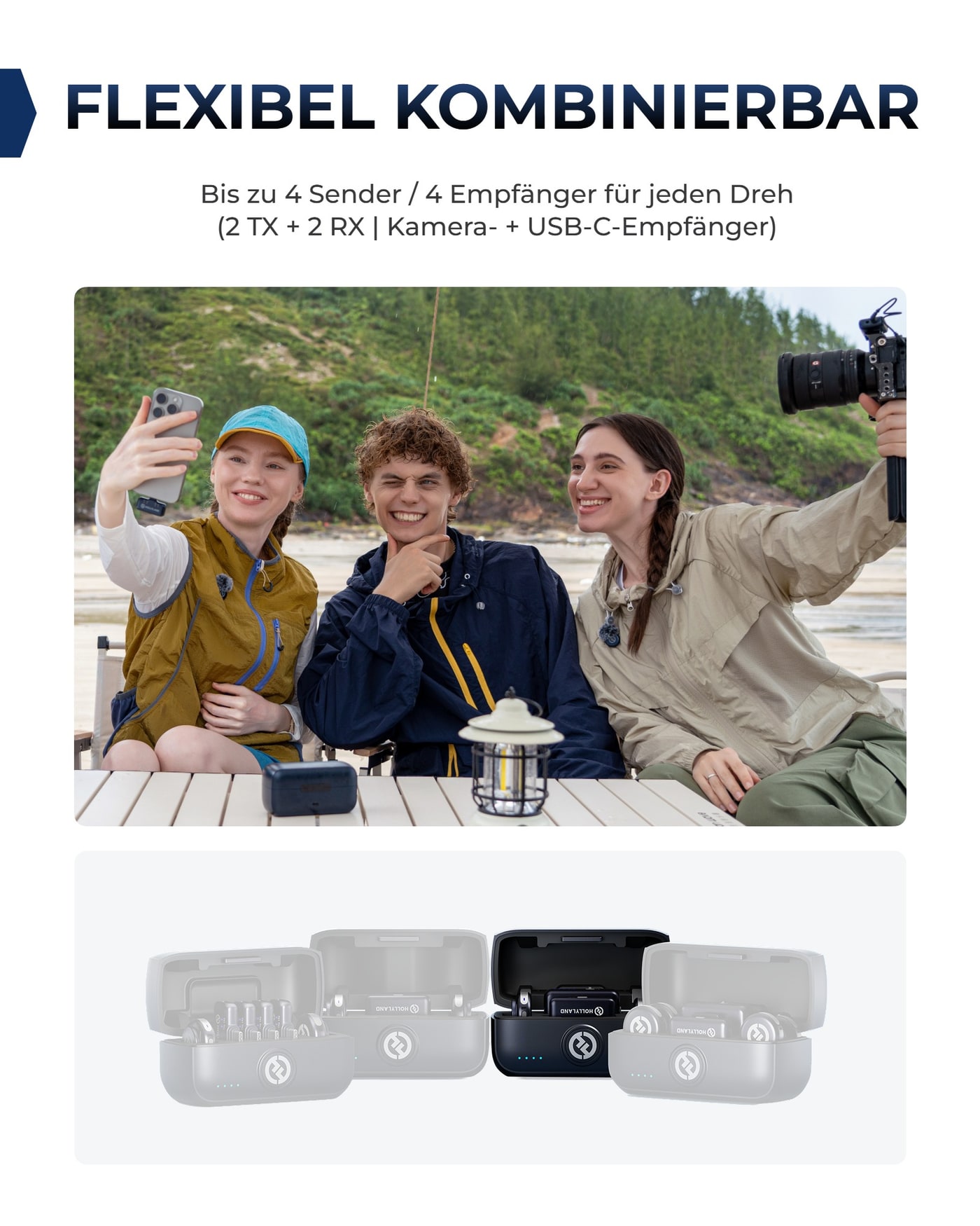 Flexibel kombinierbar