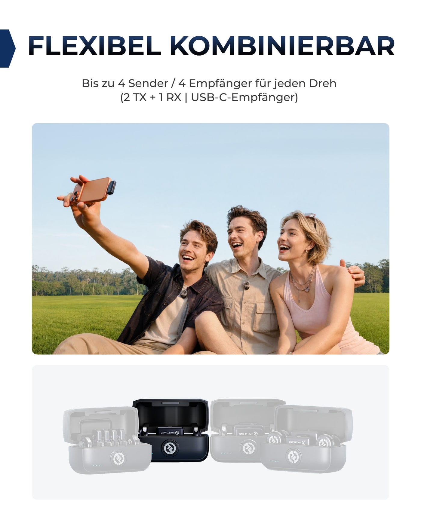 Flexibel kombinierbar