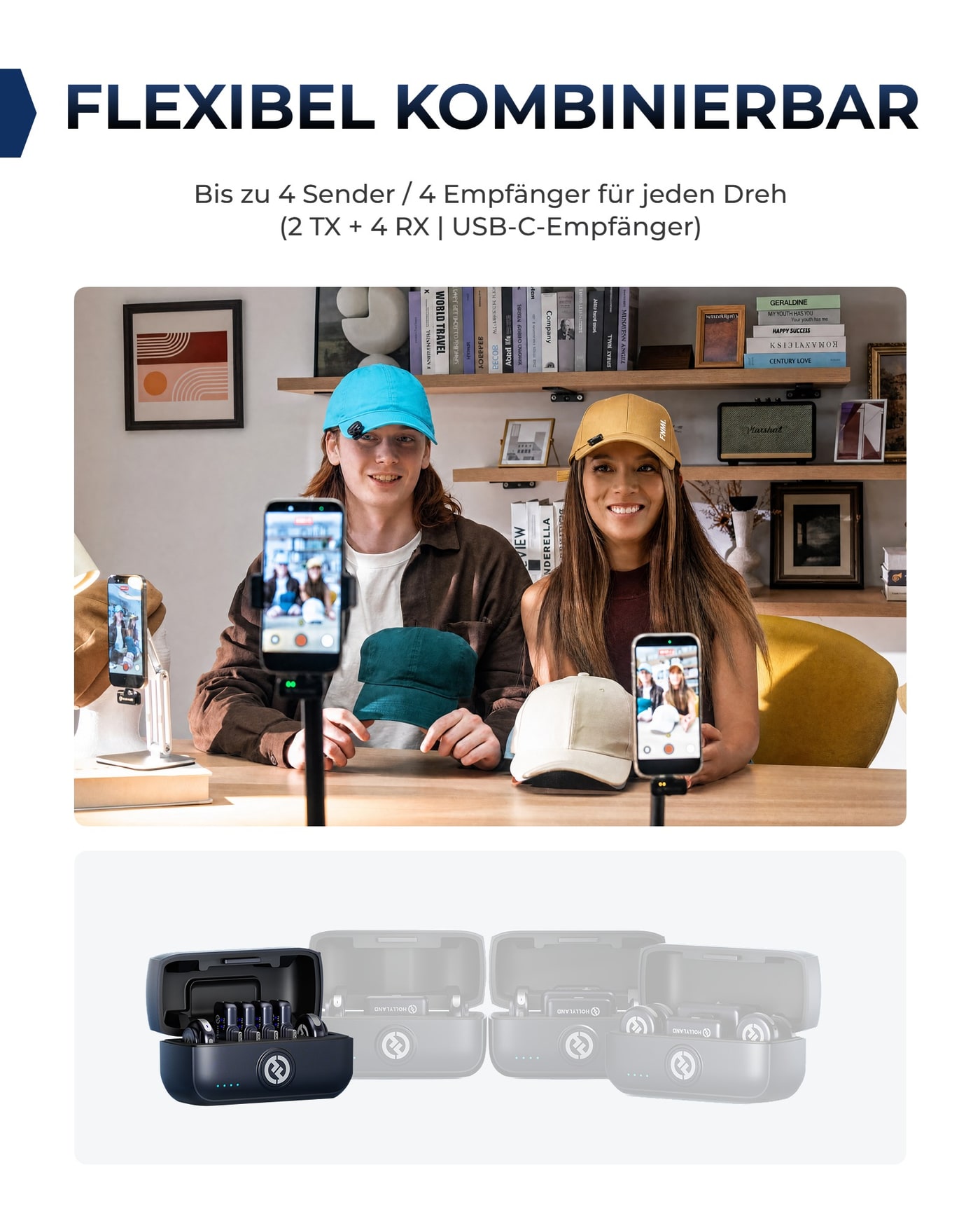Flexibel kombinierbar