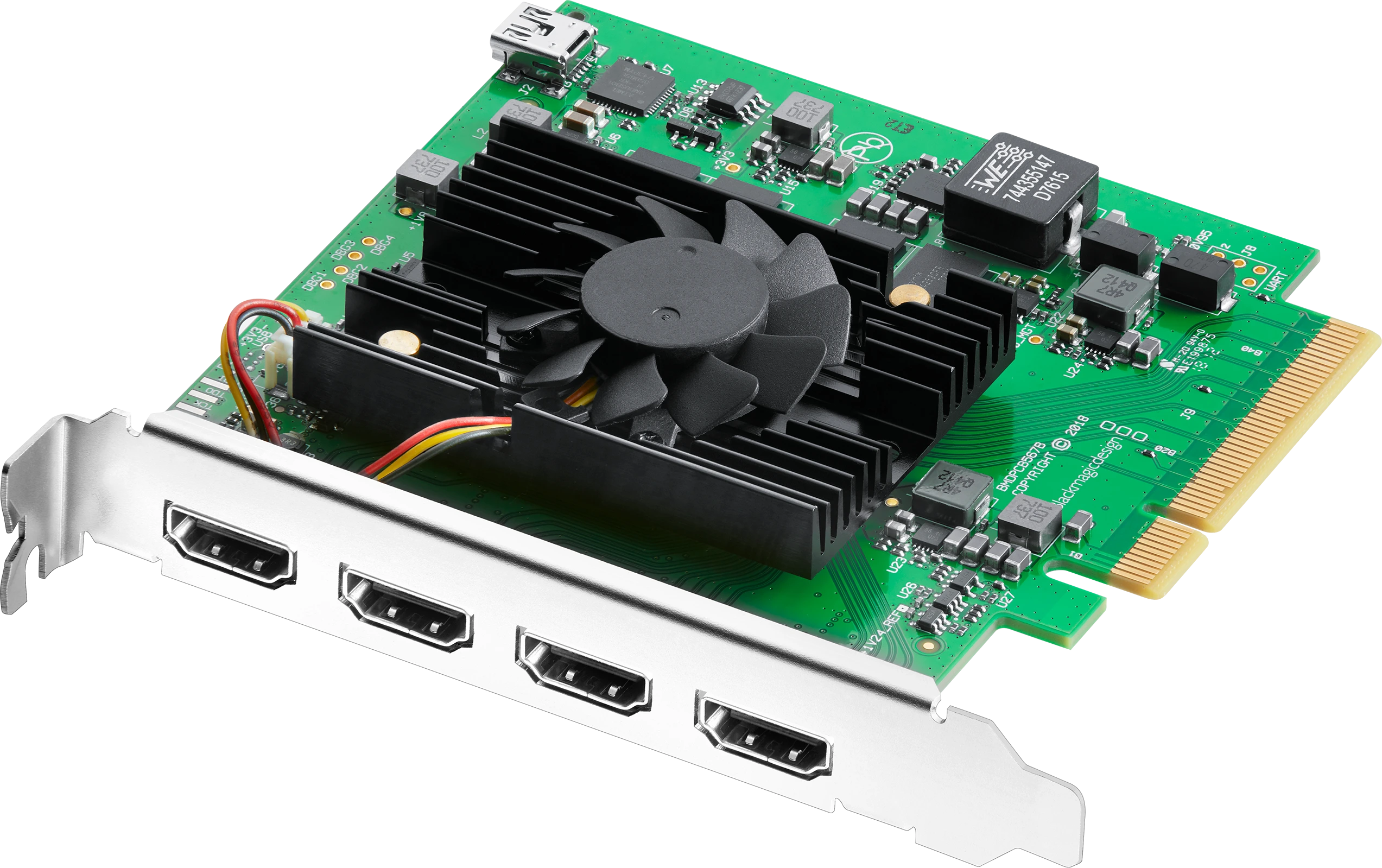 DeckLink Quad HDMI Recorder mit vier HDMI-Eingängen