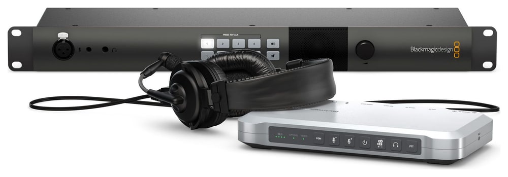 ATEM Studio Converter 2 – Talkback an der Frontplatte