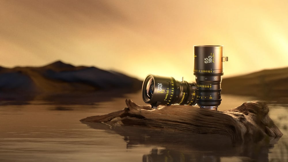 Zwei Zooms, 25–180 mm, konstant T2,6