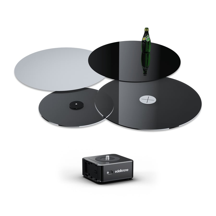 Ergänzen Sie das Turntable Module für 360°-Produktfotos und -videos