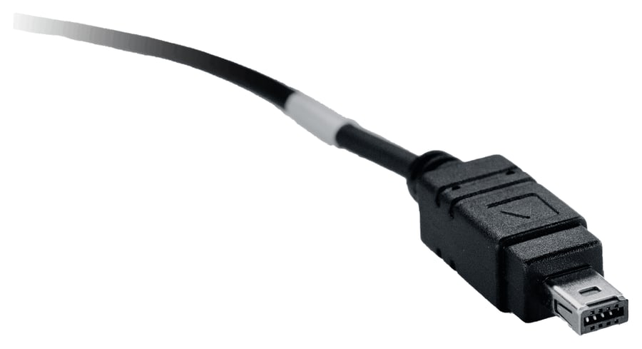 So wird das Kabel angeschlossen