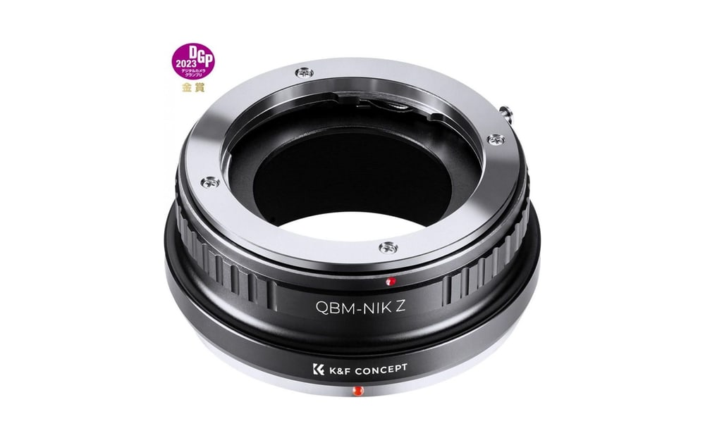Objektive Rollei QBM an Kameras Nikon Z