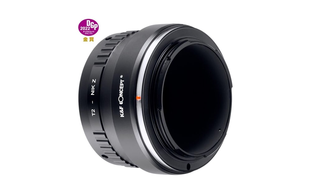 Objektive T2 an Kameras Nikon Z